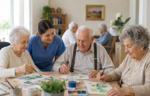 Attività per migliorare la qualità della vita degli anziani in casa di riposo