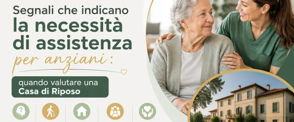 Famiglia e assistenza anziani in Casa di Riposo con supporto sanitario e ambiente accogliente