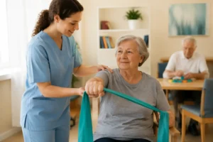 Fisioterapia in casa di riposo: perché è fondamentale e cosa osservare quando si sceglie una struttura